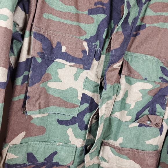 Army Combat Coat in Woodland Camo Size XS Short - Picture 6 of 11